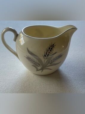 Vintage Lenox Symphony Creamer Bone China Platinum Rim Discontinued Replacement